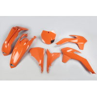 Plastic Kit orange for Ktm SX 250/XC 250 - SX 125/XC 125 - SX 150 - SX-F 350/XCF 350 - SX-F 450/XCF 450 - SX-F 250/XCF 250 - ...