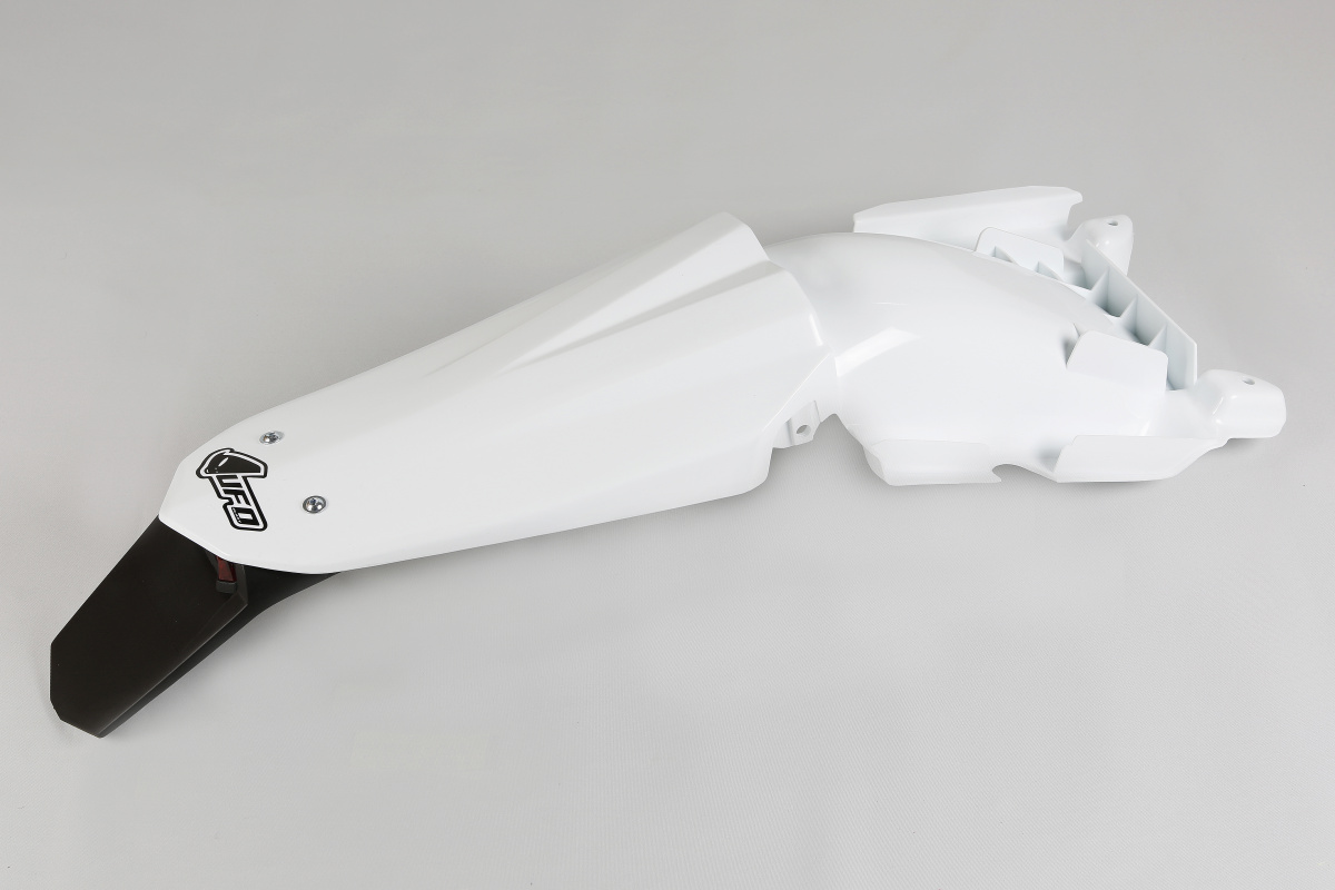 Rear Fender white for Husqvarna CR 125 (2009-13) - WR 125 (2009-13) - REPLICA PLASTICS - HU03338-041 - Ufo Plast