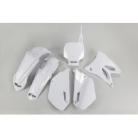 Plastic Kit white for Yamaha YZ 85 (2002-14) - REPLICA PLASTICS - YAKIT306K-046 - Ufo Plast