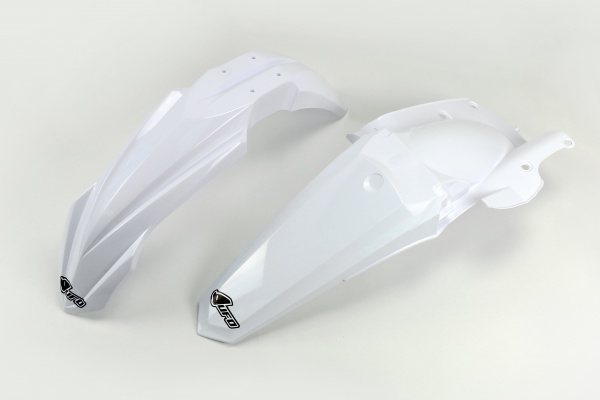 Fenders Kit white for Yamaha YZF 250 (2014-18) - YZF 450 (2014-17) - REPLICA PLASTICS - YAFK318-046 - Ufo Plast