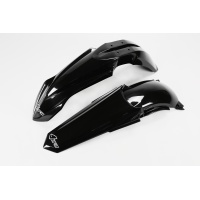 Fenders Kit black for Yamaha YZ 125 (2002-14) - YZ 250 (2002-14) - REPLICA PLASTICS - YAFK312-001 - Ufo Plast