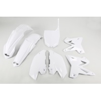 Plastic Kit white for Yamaha YZ 125 (2002-14) - YZ 250 (2002-14) - REPLICA PLASTICS - YAKIT312-046 - Ufo Plast