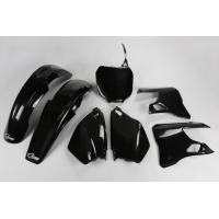 Plastic Kit black for Yamaha YZ 125 (2000-01) - YZ 250 (2000-01) - REPLICA PLASTICS - YAKIT300-001 - Ufo Plast