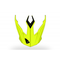 Visor for motocross enduro Aries helmet neon yellow - Helmet spare parts - HR146 - Ufo Plast