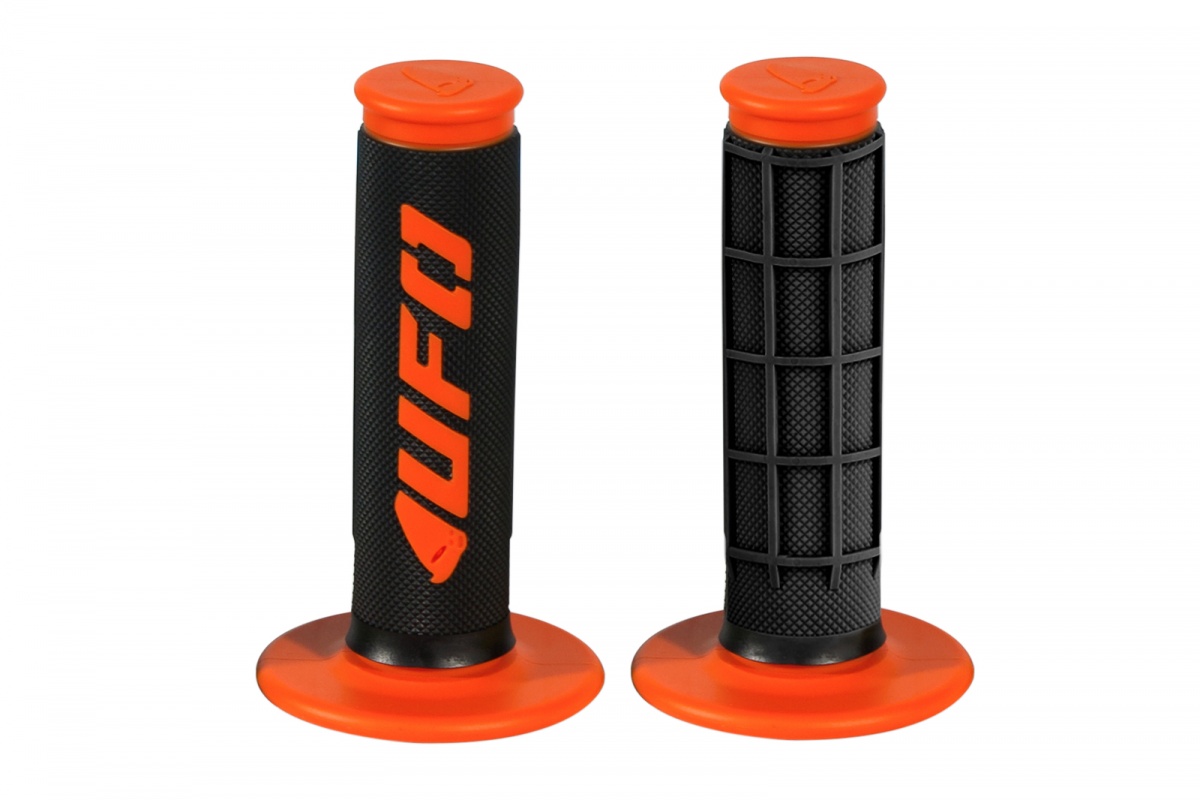 Motocross grips Challenger orange - Grips - MA01823-127 - Ufo Plast