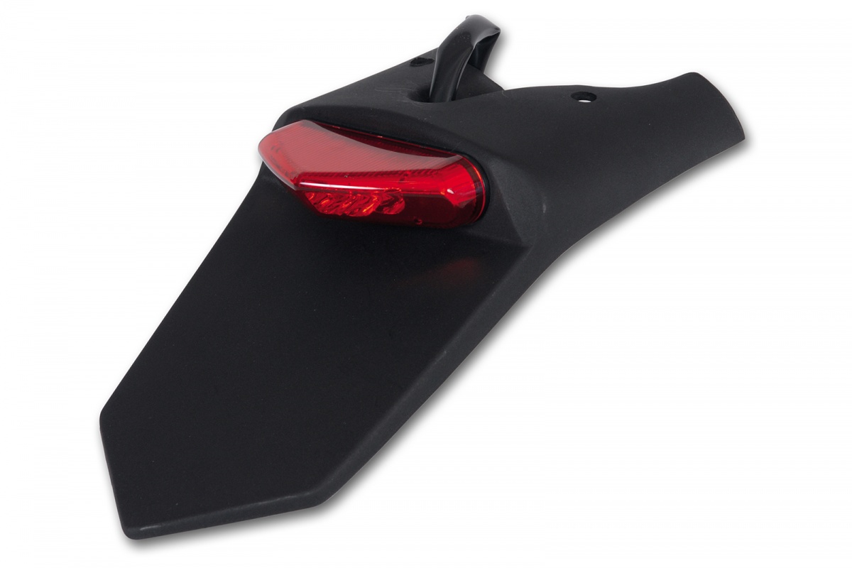 License plate holder with led - Enduro rear fender & plate holder - PP01220 - Ufo Plast