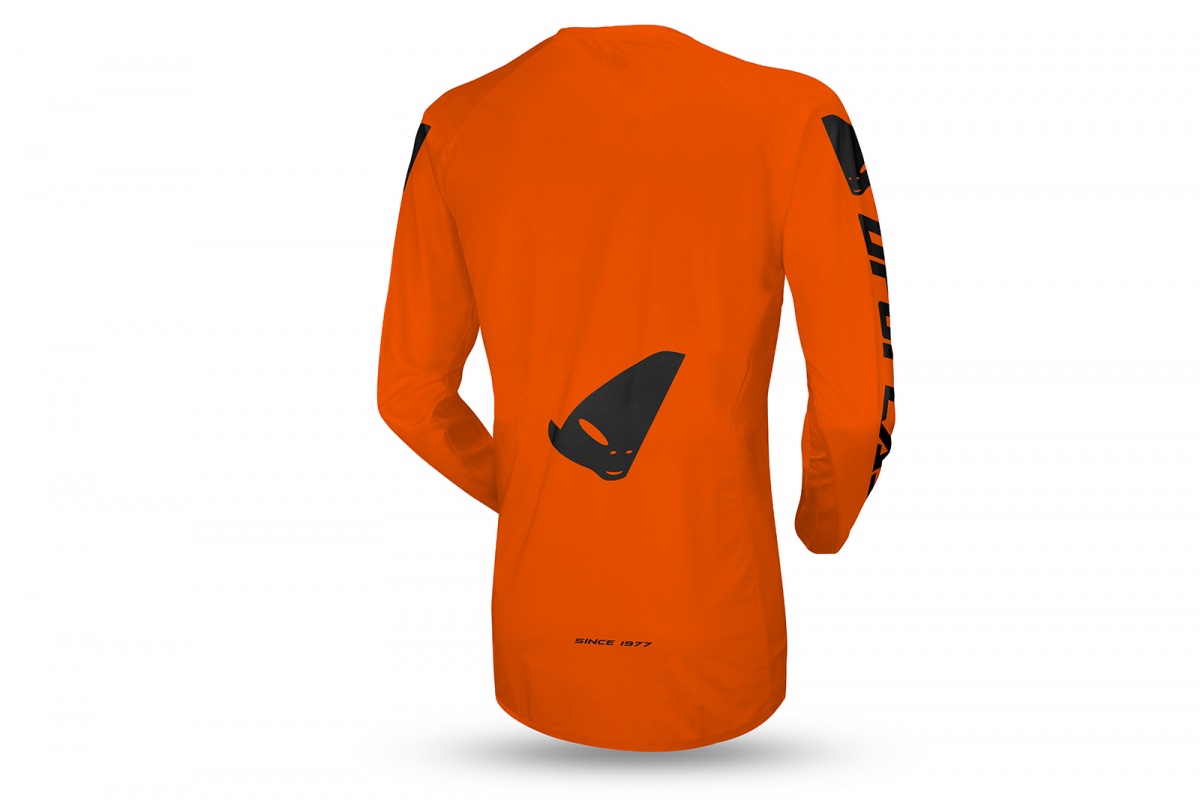 Motocross Radial jersey neon orange - 2023 COLLECTION - MG04527-FFLU - UFO Plast