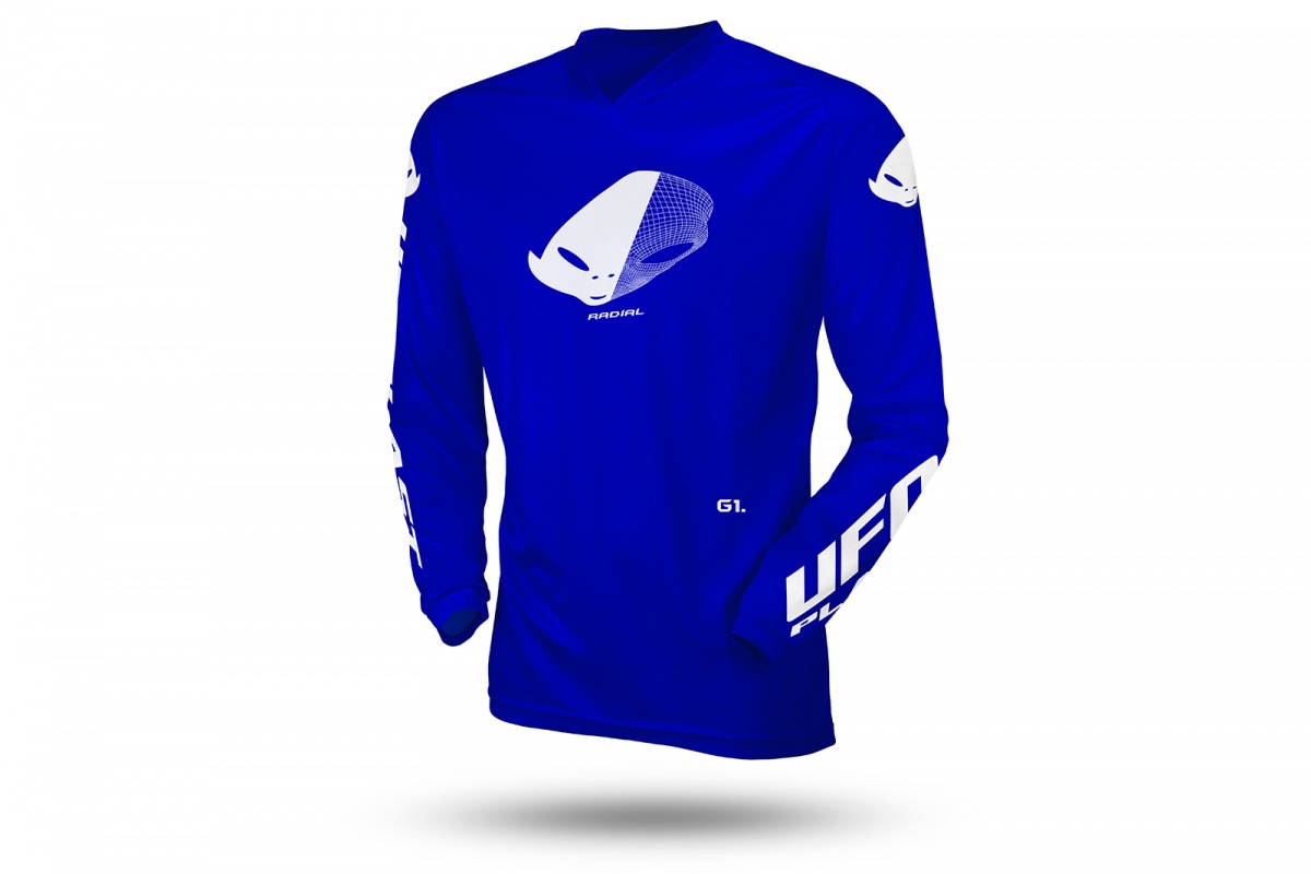 Motocross Radial jersey for kids blue - Home - MG04531-C - Ufo Plast