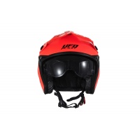 Sheratan cross jet helmet neon orange - Helmets - HE13002-FFLU - UFO Plast