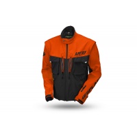 Taiga enduro jacket with protections included neon orange - Jackets - JA13002-KF - UFO Plast