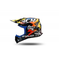 motocross Korey helmet for kids black, yellow and blue - Helmets - HE13600-CD - Ufo Plast