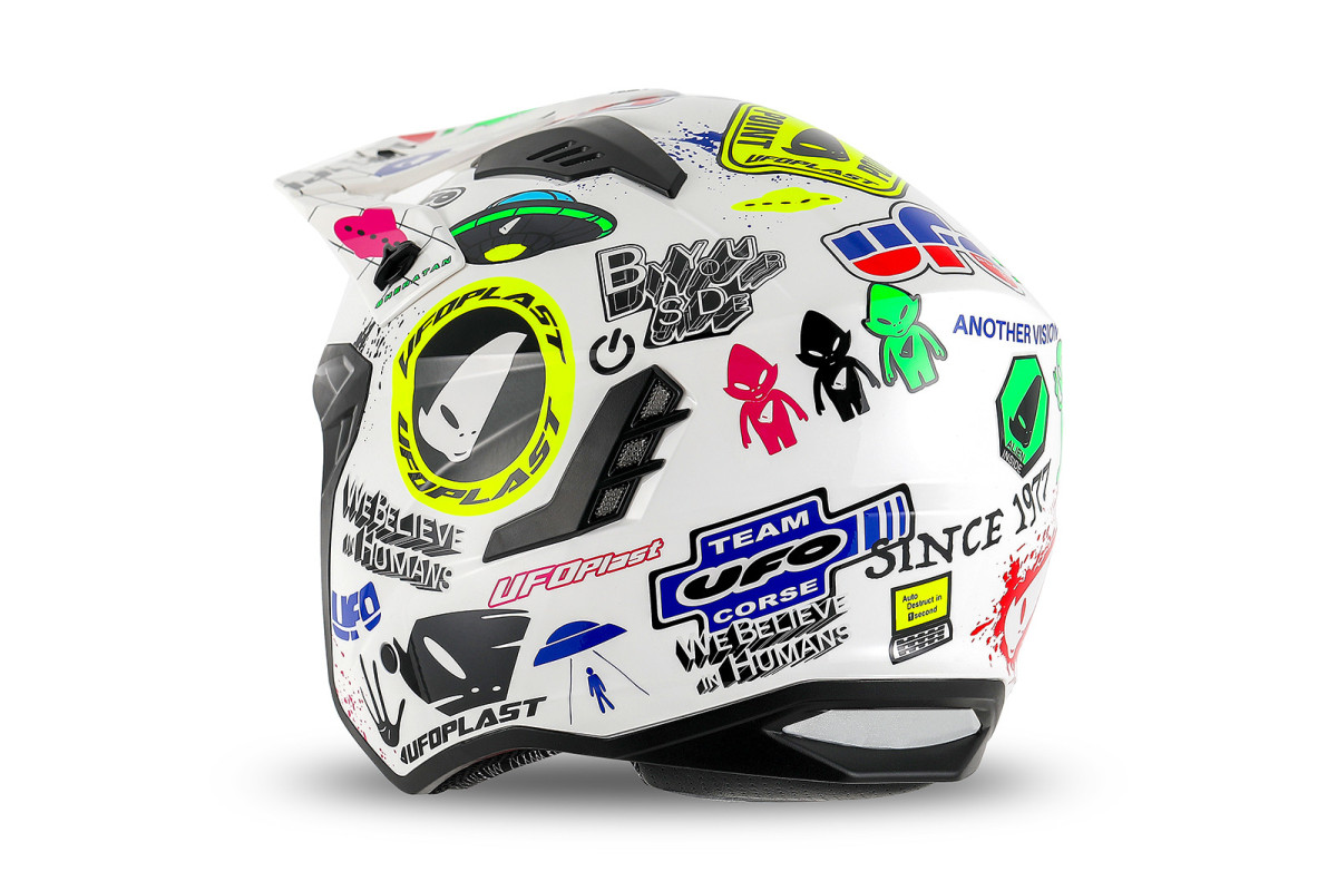 Sheratan cross jet helmet white